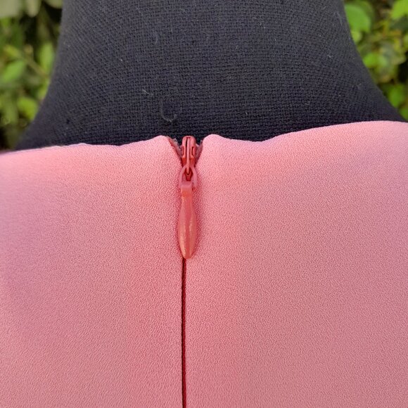 WHO*S WHO Italian Made Pink Shift Dress NWT Great for Homecoming SIZE 6 - Picture 13 of 16